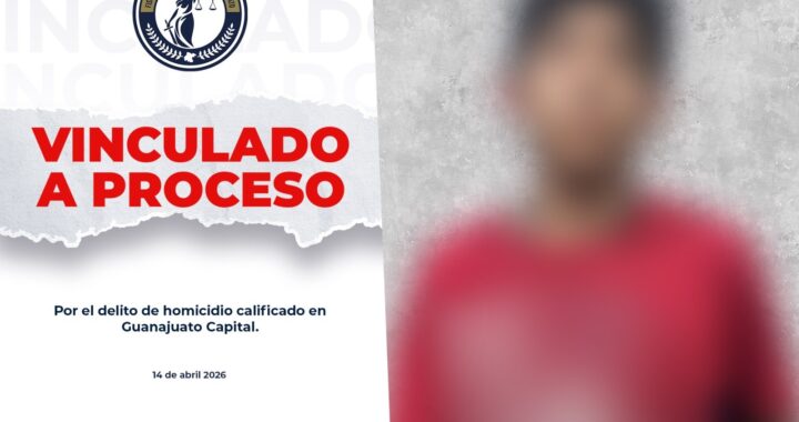 Vinculado a proceso por homicidio calificado en Guanajuato capital