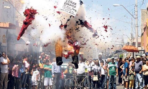 Therians, la guerra Dunal Trump y Cuauhtemoc Blanco los judas que arderan en La Llamarada