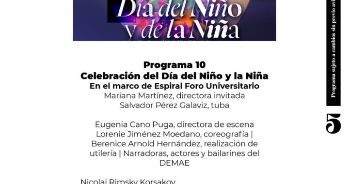 UG reúne talento y tradición en su Agenda Cultura de abril