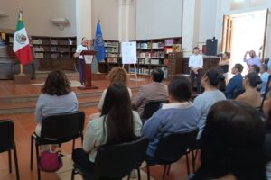 Reactivan biblioteca pública Fulgencio Vargas, en la escuela Normal Oficial en Paseo de la Presa