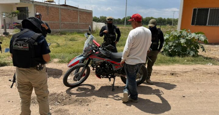 Lleva SSC de Guanajuato y FGE operativo especial de revisión de motocicletas en comunidades
