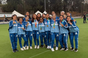 EL ORO ES PARA GUANAJUATO POR CUARTO AÑO CONSECUTIVO EN EL HOCKEY FEMENIL DE OLIMPIADA NACIONAL