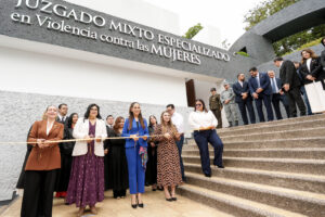 Inauguran 4 Juzgados Mixtos, especializados en violencia contra las mujeres