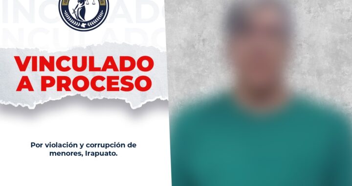 Instructor deportivo es vinculado a proceso por violación y corrupción de menores en Irapuato