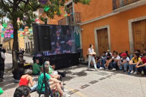 En la capital se festejó el arranque del mundial