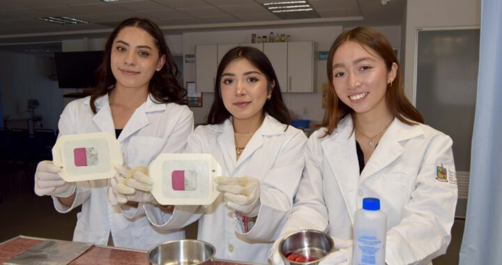 Estudiantes UG crean apósito que detecta infecciones en heridas