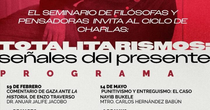 Concluye en la UG ciclo de charlas “Totalitarismos: señales del presente”