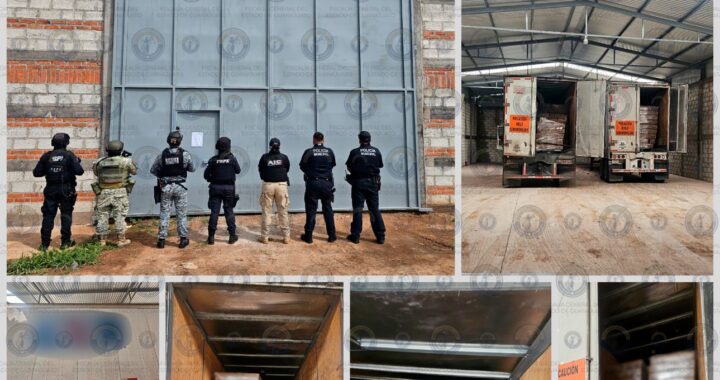 Aseguran bodega clandestina y rescatan mercancía robada en Dolores Hidalgo