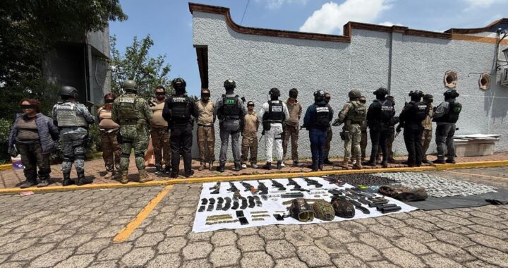 En operativo interestatal, desmantelan célula delictiva que operaba en Guanajuato y Michoacán
