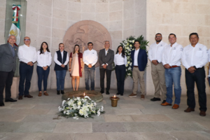 ENCABEZAN SIMAPAG Y SECRETARÍA DE SEGURIDAD CIUDADANA RENOVACIÓN DEL FUEGO SIMBÓLICO