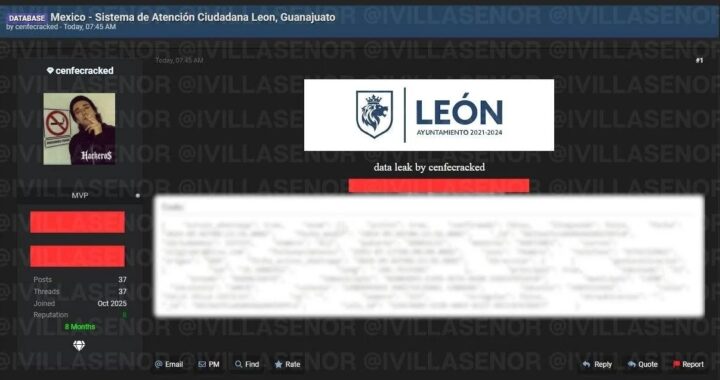Hackean al Municipio de León, sería la segunda filtración de datos en un mes