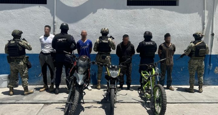 Asegura FSPE cinco armas de fuego y 137 dosis de droga durante operativo Acámbaro