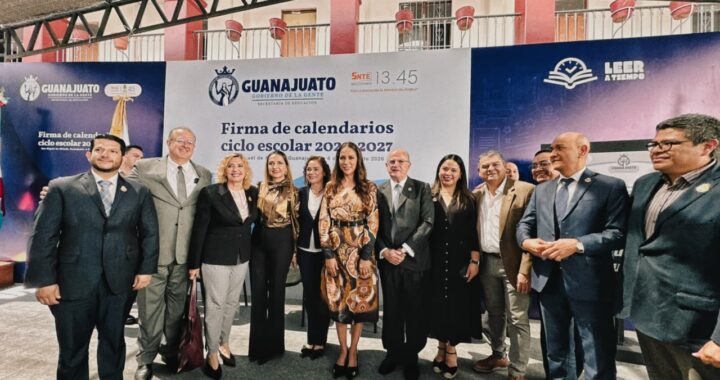 Firman calendario escolar del ciclo 2026-2027 para Guanajuato