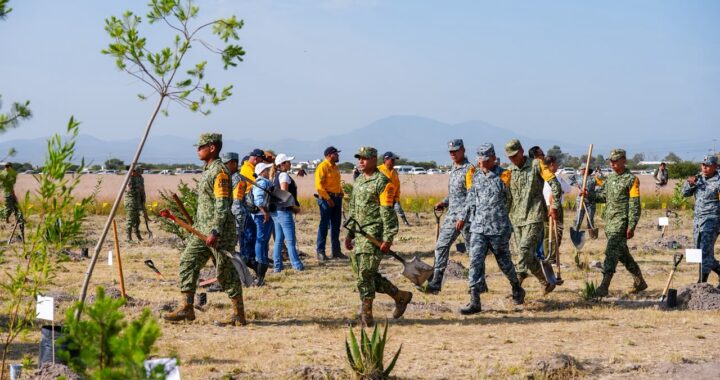 Guanajuato se suma a la Jornada Nacional de Reforestación