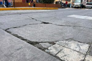 Continúa atención de baches en Guanajuato capital