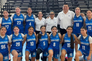GUANAJUATO LUCE EN EL NACIONAL DE BÁSQUETBOL FEMENIL SUB 14