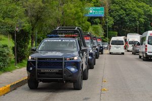 Estrena policía de Guanajuato, armamento y patrullas nuevas