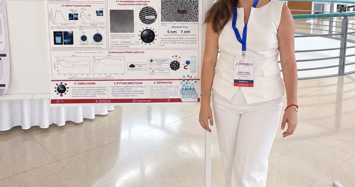 Reconocen a estudiante UG en Congreso Internacional
