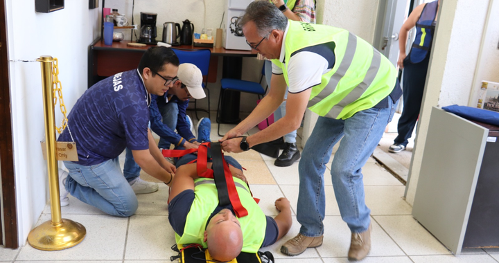 UG: Campus Guanajuato realiza simulacro de explosión en el marco del 19-S