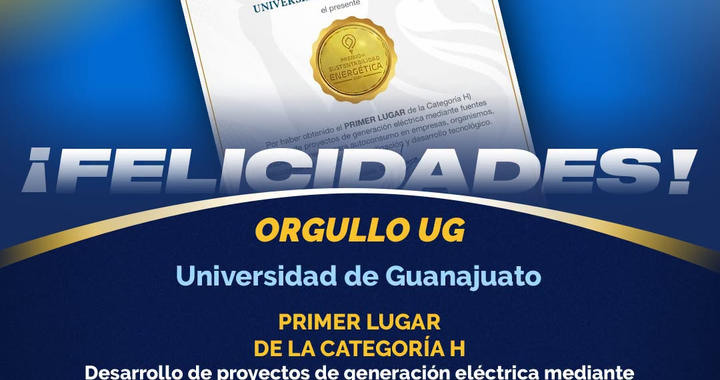 Con la Granja Solar de la Sede Marfil, la UG obtiene el Premio Estatal de Sustentabilidad Energética