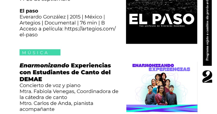 UG promueve una semana de cultura, ciencia y tradición