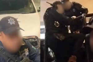 Dan de baja a 3 elementos de la policía capitalina, involucrados en las agresiones a estudiantes de la UG