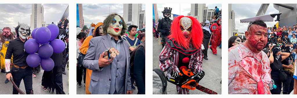 Desfile de Zombis en la Ciudad de México