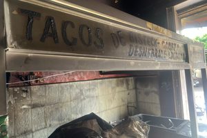 Afectados por incendio en taquería «El Paisa 2», solicitan ayuda para reiniciar el negocio