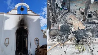 Queman templo en León; el diputado Rolando Alcántar pide investigar el caso