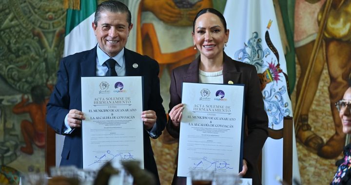 Firman Guanajuato y Coyoacán, hermanamiento