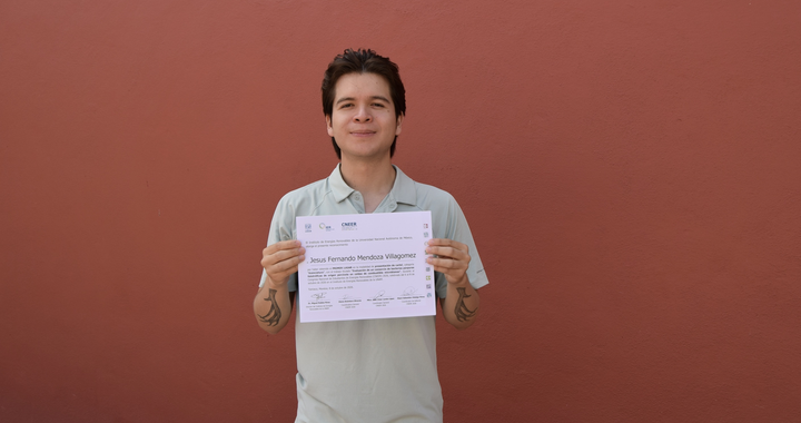 Alumno UG obtiene primer lugar en Congreso Nacional de Estudiantes en Energías Renovables