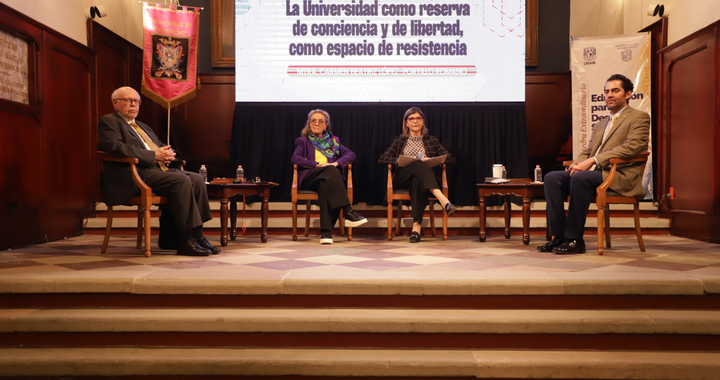 En la Cátedra UG-UNAM, reflexionan sobre la responsabilidad de las universidades como espacios de libertad y resistencia social