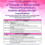 La UG abre espacios de reflexión y diálogo en el 12o Coloquio de Trabajo Social