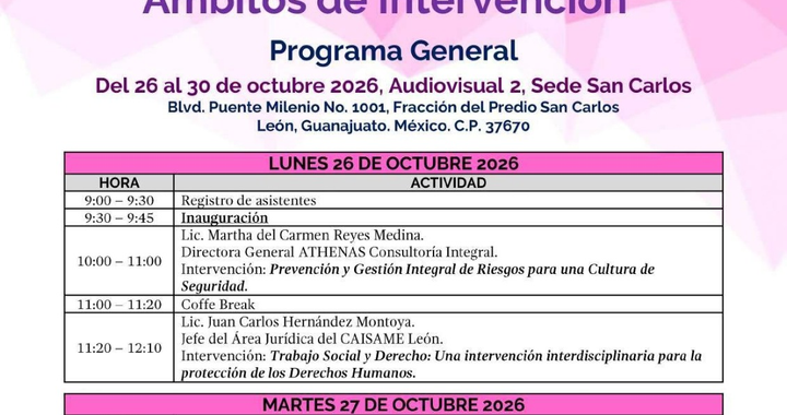 La UG abre espacios de reflexión y diálogo en el 12o Coloquio de Trabajo Social