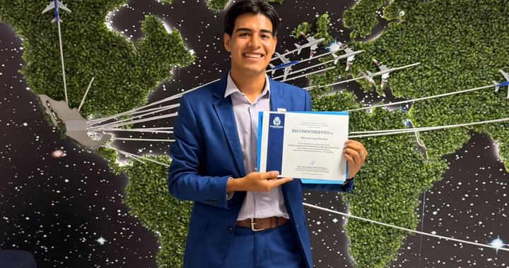 Eduardo Sánchez, egresado UG, llevará proyecto de salud mental juvenil al programa “Rumbo a Costa Rica”