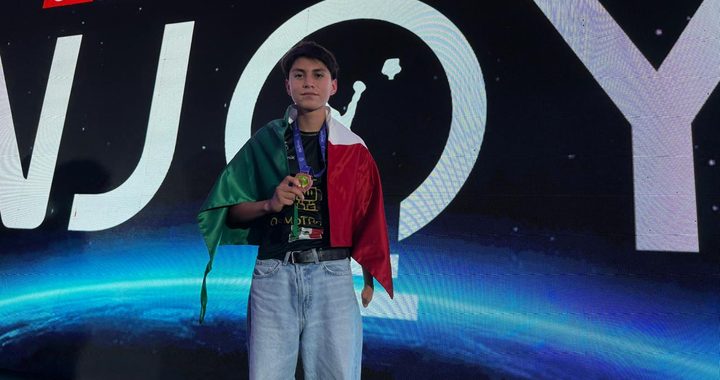UG: Estudiante de la ENMS de Guanajuato obtiene tercer lugar en competencia internacional de robótica